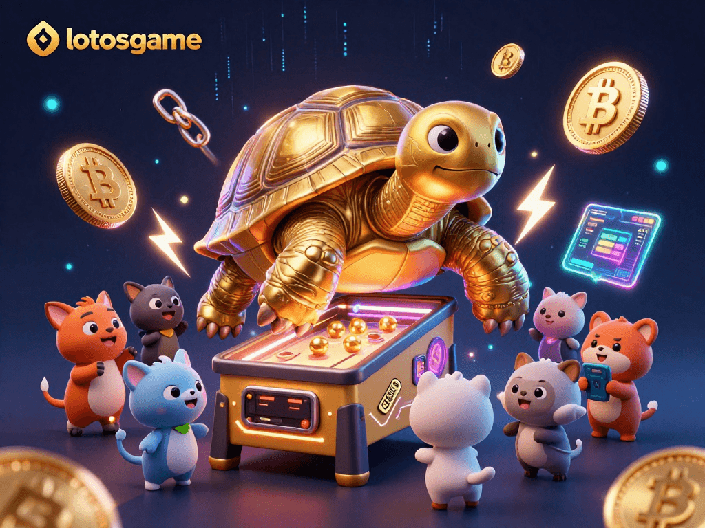 Experience the thrilling gameplay of lotosgame with vibrant casino elements and exciting characters.