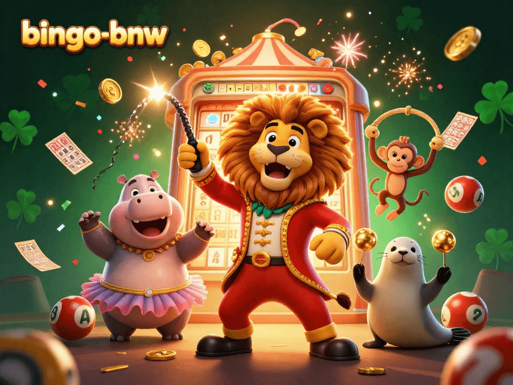 Experience the excitement of bingo-bnw with dynamic characters and colorful jackpot elements.