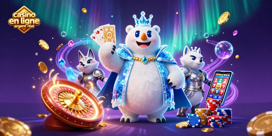 Gagnez au casino en ligne argent réel avec le roi des glaces et son fidèle compagnon.
