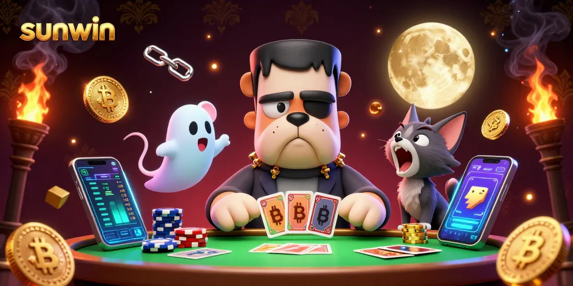 Engage in thrilling gameplay at sunwin with vibrant 3D casino characters and dynamic gaming elements.