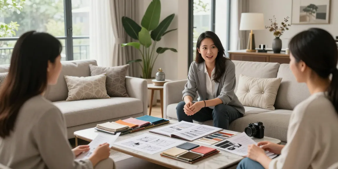 Interior rumah modern dengan layanan Decor Serene dari https://decorserene.com/privacy-policy/ dan konsultasi desainer profesional