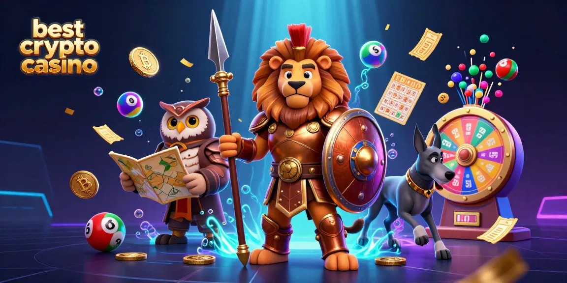 Jouez sur le meilleur casino crypto avec des gains en Bitcoin et Ethereum dans une ambiance dynamique et colorée.