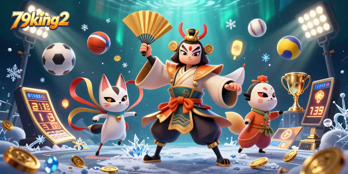 Engage in thrilling betting feats with 79king2 by exploring an exuberant casino scene.