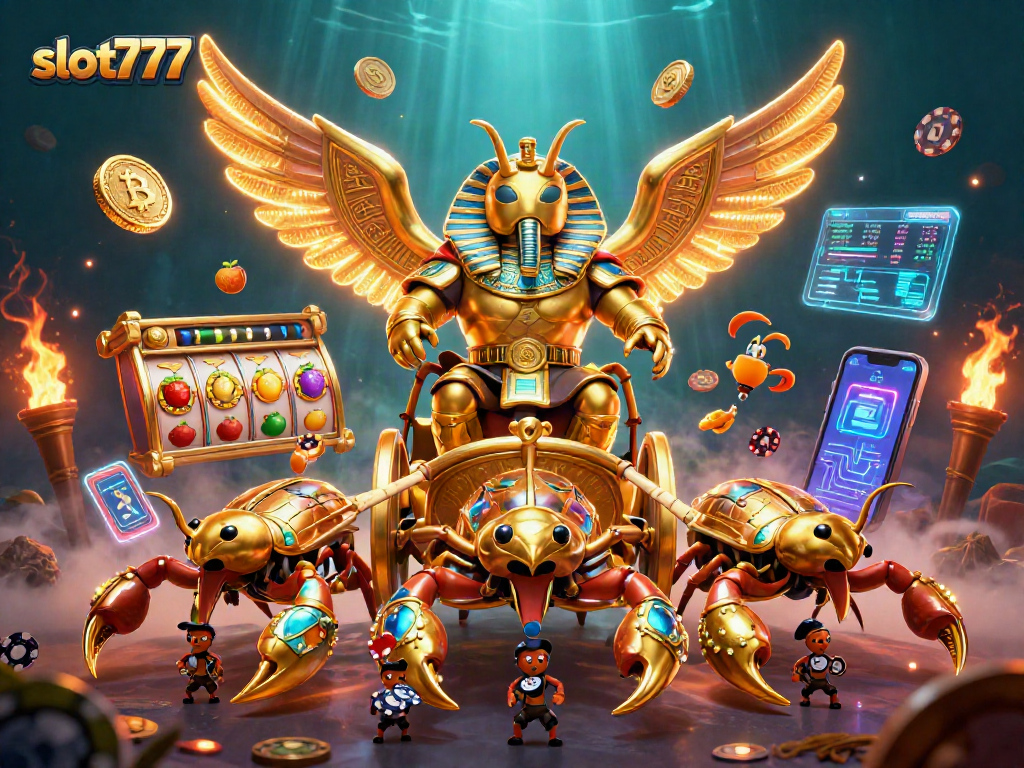 Mainkan slot777 dalam tema kasino yang memukau dengan simbol keberuntungan dan jackpot.