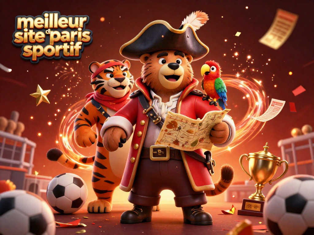 Pariez sur le meilleur site de paris sportifs avec des personnages animés et des éléments de jeu capturés