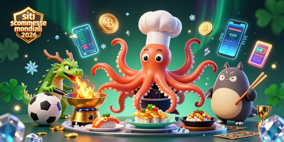 Scopri i migliori siti scommesse mondiali 2026, con un'illustrazione accattivante di gioco d'azzardo.