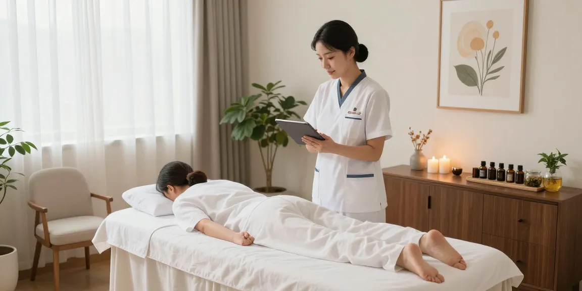 Experience 송파출장안마 in a serene massage therapy setting with professional care and relaxation.