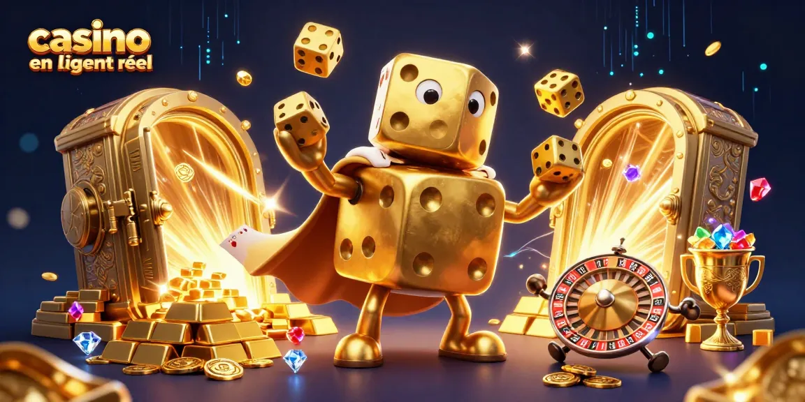 Vivez l'excitation des jeux avec le casino en ligne argent réel dans une scène riche en trésors.