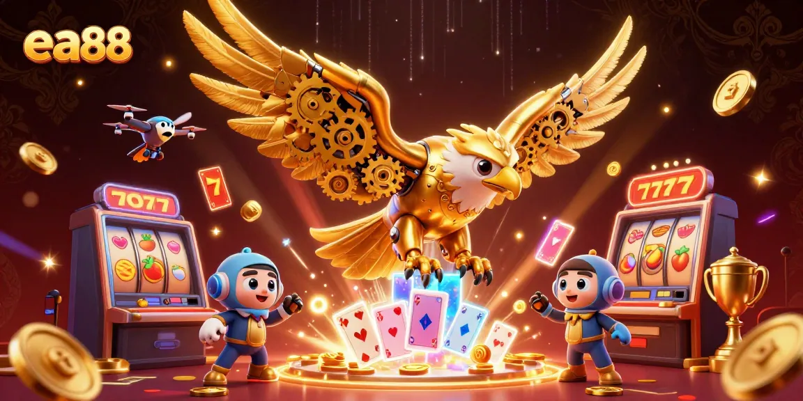 ea88 chinh phục casino với đại bàng vàng và các biểu tượng slot độc đáo