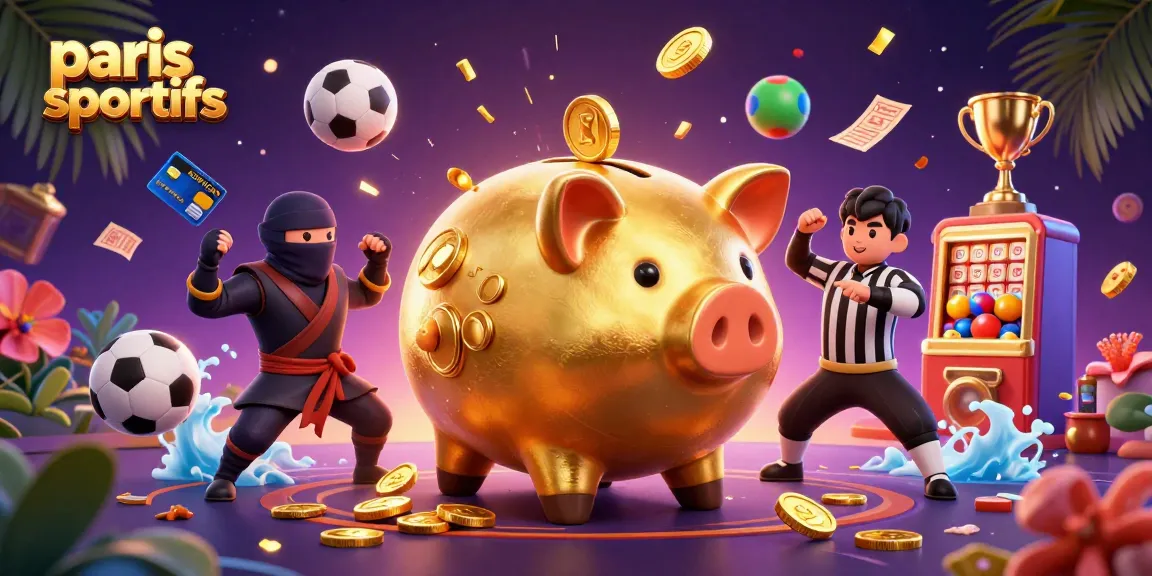 Les paris sportifs s'animent avec un sumo en or, une ninja et un samouraï lors d'un combat spectaculaire.