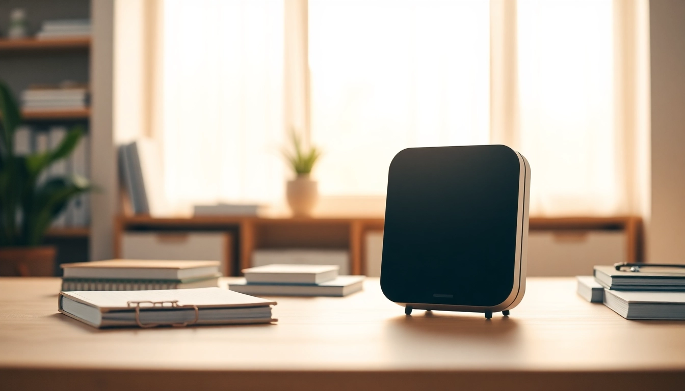 Organize Your Life With AI: A modern workspace showcasing an AI assistant and productivity tools.