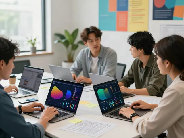 Marketing team collaborating on digital strategies showing how you can look here for effective techniques.