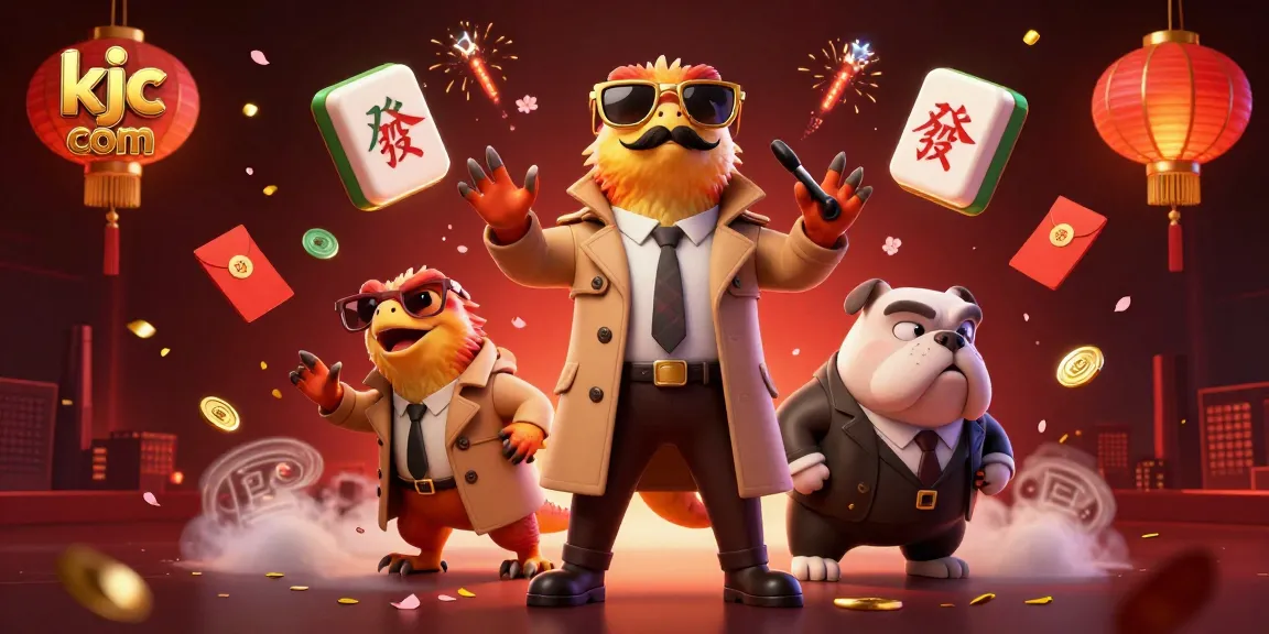 Experience excitement at kjc com with playful raptors sneaking into a casino, alive with energy.