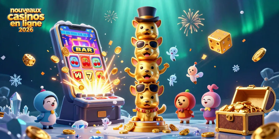 Jouer dans les nouveaux casinos en ligne 2026 avec des machines à sous explosant de pièces d'or.