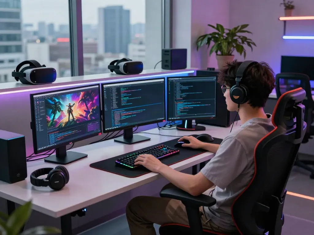 G15Tools workspace featuring advanced gaming setup and technology.