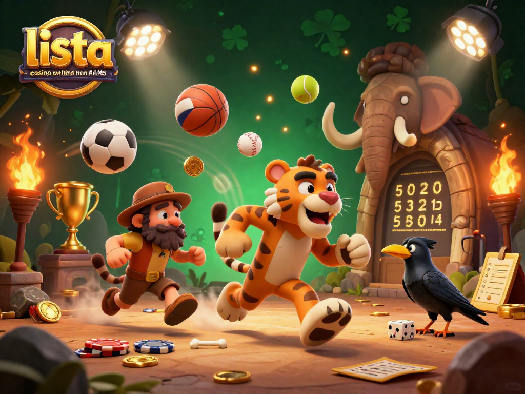 Gioca con la lista casino online non AAMS in un vivace casinò preistorico con tigri e avventurieri.