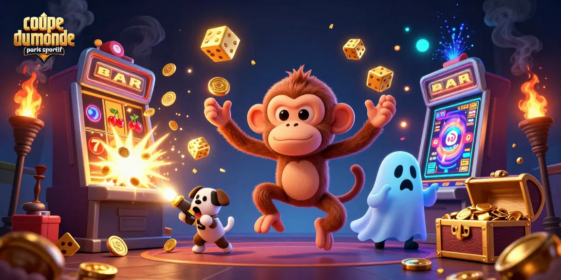 Profitez des sensations fortes de la coupe du monde paris sportif avec une scène colorée de jeu.