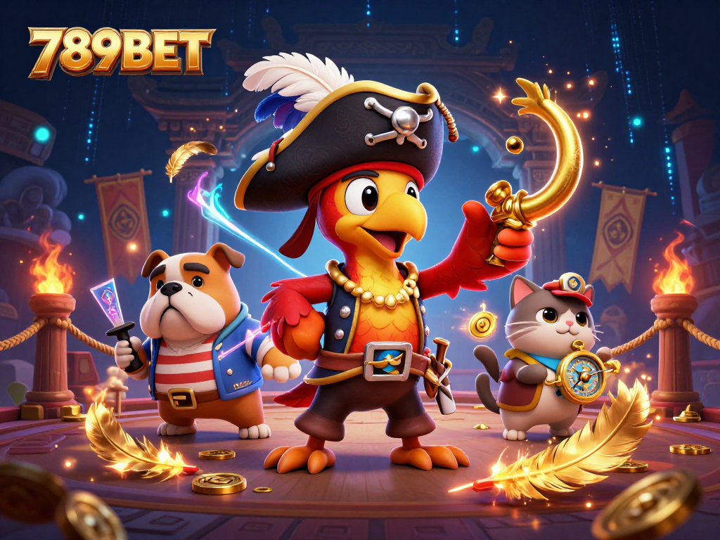 Experience the excitement of 789BET with vibrant action and dynamic characters in a captivating casino setting.