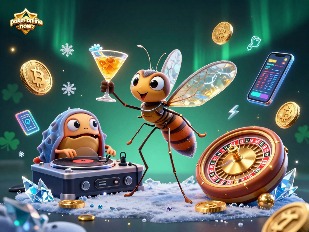 Experience thrilling gameplay at poker-online-now with our animated casino characters in vibrant 3D.