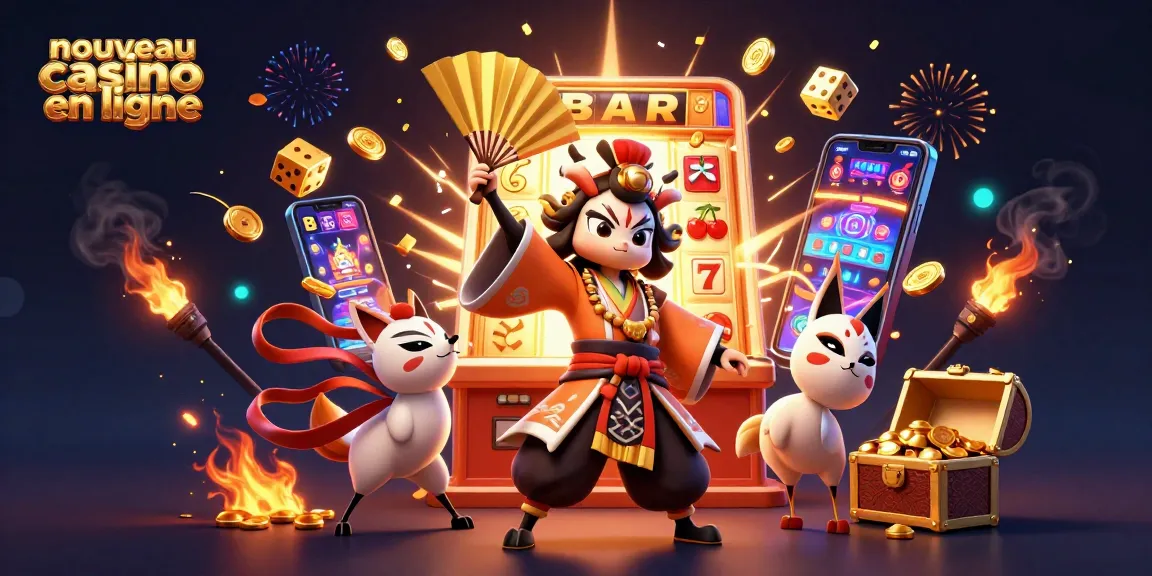 Jouez aux machines à sous sur un nouveau casino en ligne avec un jackpot explosif et des personnages captivants.