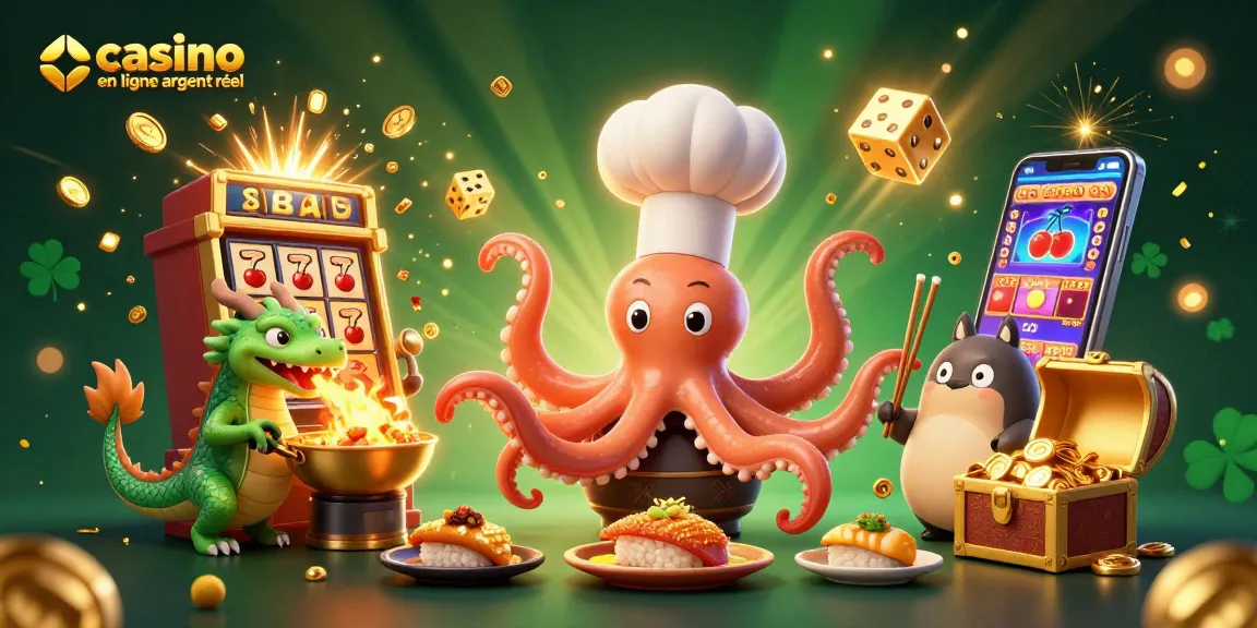 Profitez d'une expérience immersive aux jeux de casino en ligne argent réel avec des personnages colorés.