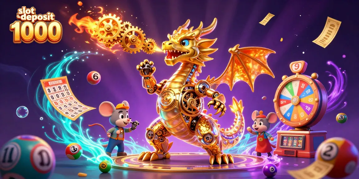 Experience thrilling wins with slot deposit 1000 in this vibrant gambling scene.