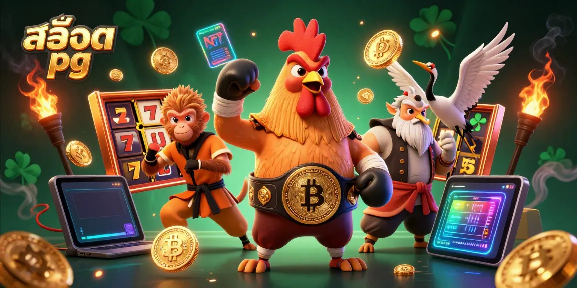 Engage with exciting slot games featuring สล็อต pg alongside vibrant 3D characters in a thrilling casino environment.