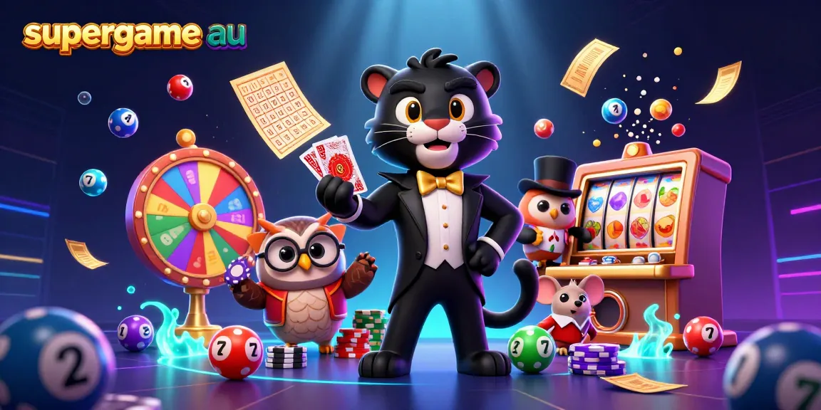 Bring your luck with supergame au while enjoying slots, cards, and excitement in a vibrant casino scene.