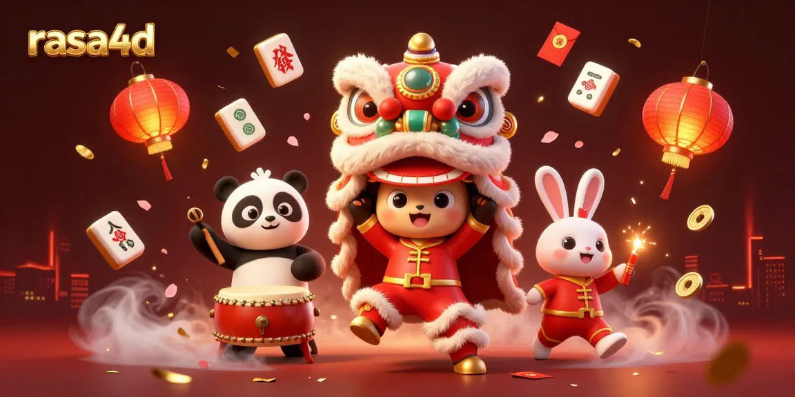 Mengambil keberuntungan dari rasa4d dengan pertunjukan menarik berupa kostum singa Tahun Baru Cina yang melambai di kasino.