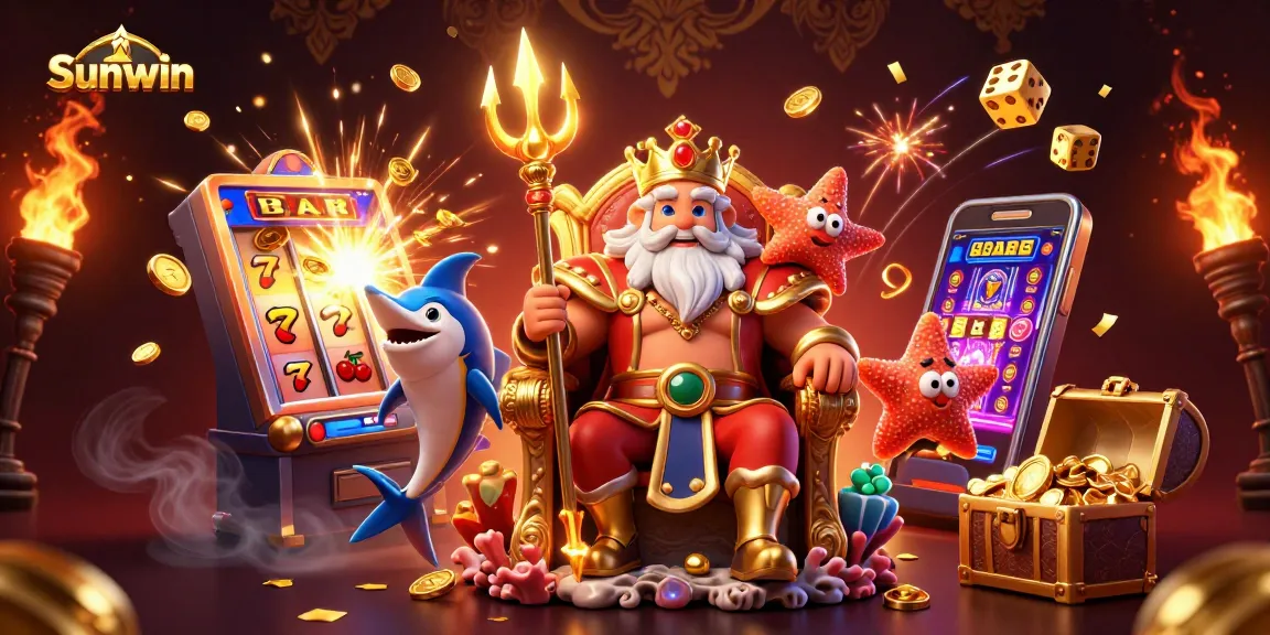 Enjoy thrilling gameplay at Sunwin while competing for jackpots with 3D casino characters.