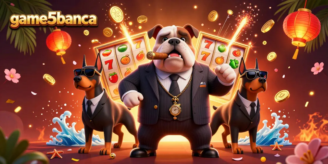 Engage with the vibrant casino adventure at game5banca featuring characters, slots, and dynamic elements.