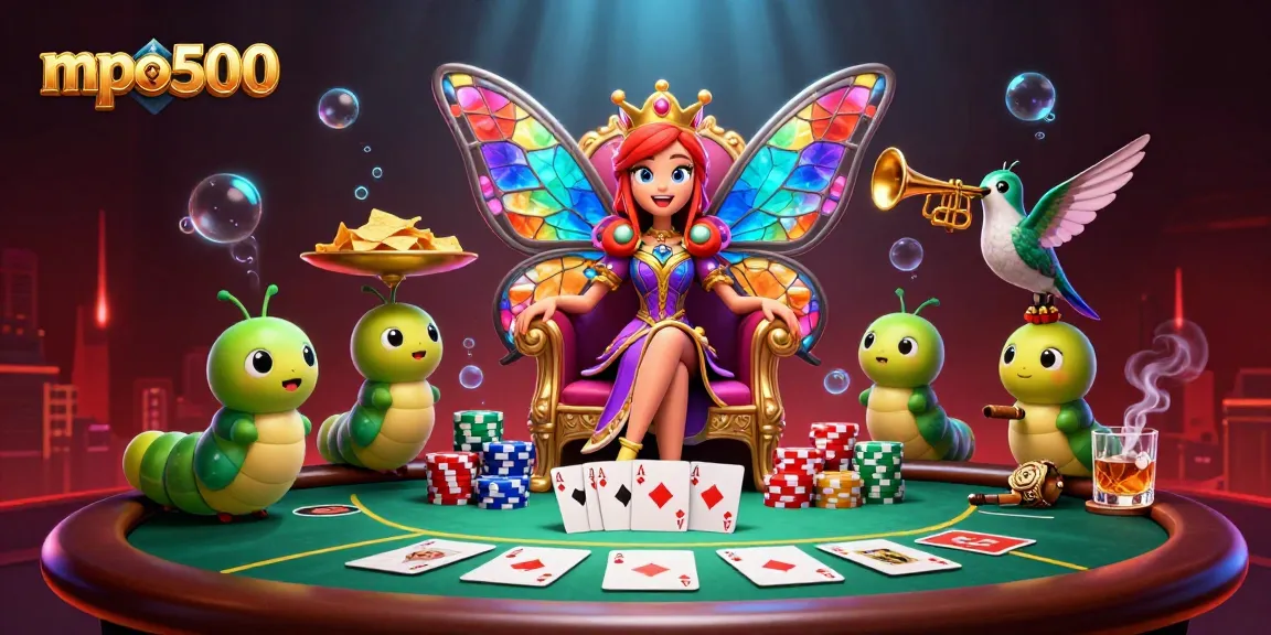 Experience thrilling gameplay and premium culinary delights with mpo500 at this vibrant online casino scene.